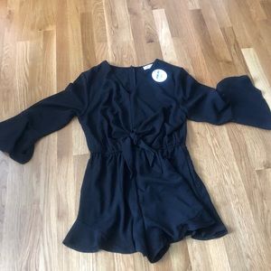 Boutique Black Romper